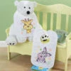 Baby By Herrschners Zoo Stack Baby Bibs Stamped Cross-Stitch Kit -Prym Clover Shop 050493 95637.1693400839