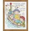 Herrschners Sailing To Dreamland Birth Record Counted Cross-Stitch Kit 1 Herrschners Sailing To Dreamland Birth Record Counted Cross-Stitch Kit -Prym Clover Shop 050572 83002.1693401037