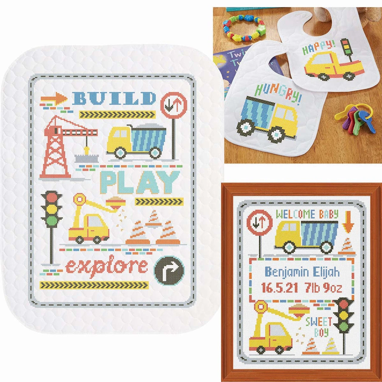 Herrschners Construction Crew Set 3 Herrschners Construction Crew Set