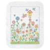 Baby By Herrschners Fairy Garden Value Baby Quilt Stamped Cross-Stitch -Prym Clover Shop 050639 03802.1693401212