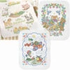 Baby By Herrschners Assorted Quilt Trio Stamped Cross-Stitch -Prym Clover Shop 050663 51940.1693401275