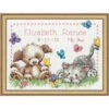 Dimensions Pet Friends Birth Record Counted Cross-Stitch Kit -Prym Clover Shop 053883 00614.1693401492