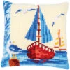 Vervaco Sailboat With Seagulls Needlepoint Kit -Prym Clover Shop 060683 17967.1693402139
