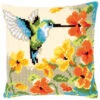 Vervaco Hummingbird With Flowers Pillow Cover Needlepoint Kit 2 Vervaco Hummingbird With Flowers Pillow Cover Needlepoint Kit -Prym Clover Shop 061006 09627.1693402154