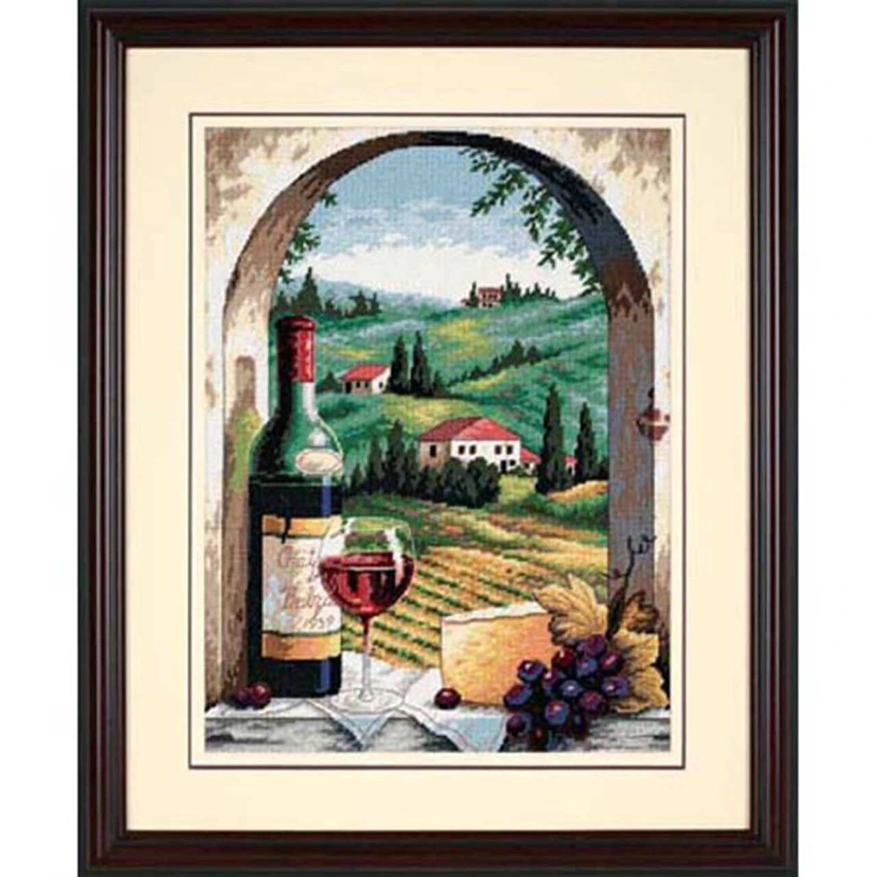 Dimensions Tuscan View Needlepoint Kit 3 Dimensions Tuscan View Needlepoint Kit