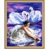 Orchidea Swan Lake Ballet Needlepoint Canvas -Prym Clover Shop 062101 18801.1693402417