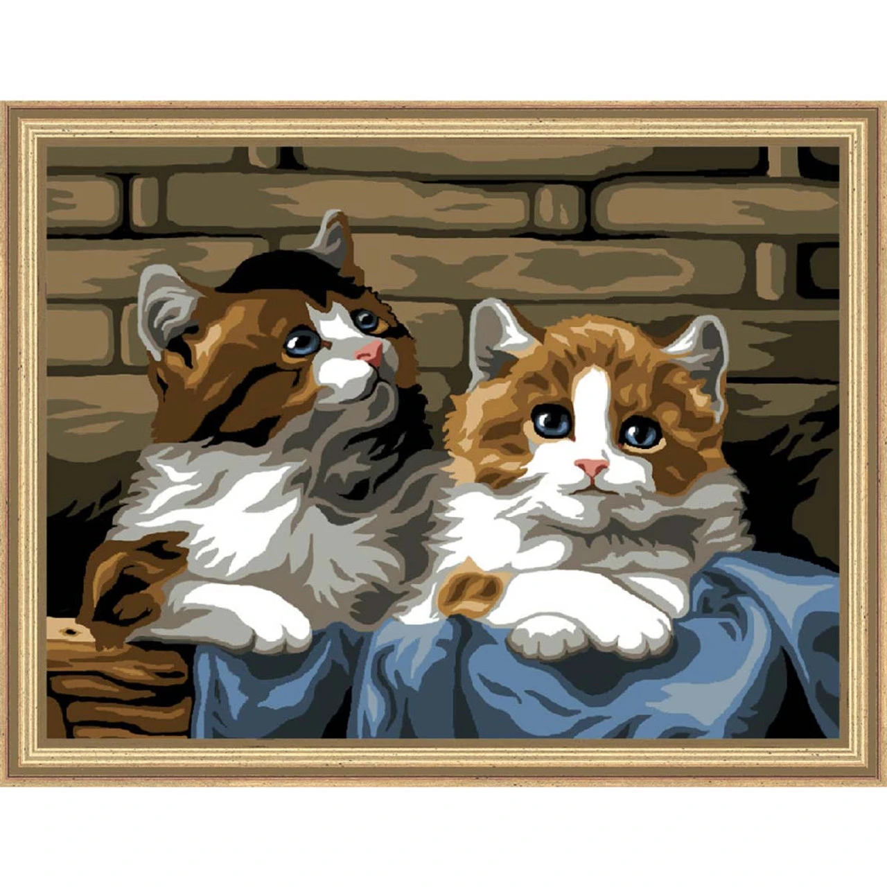 Orchidea Lovely Kittens Needlepoint Canvas 3 Orchidea Lovely Kittens Needlepoint Canvas