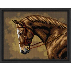 Orchidea Head Held High Needlepoint Canvas