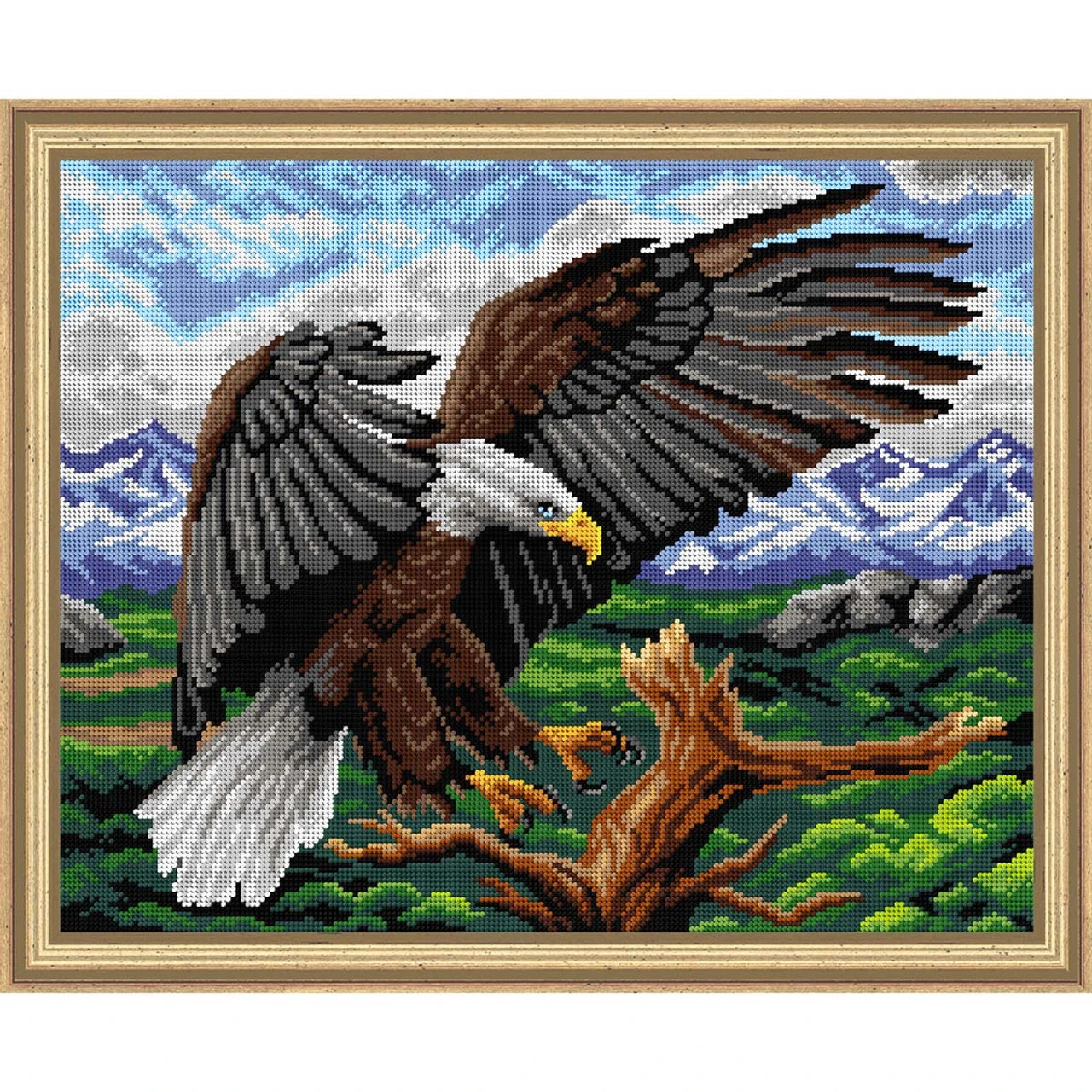 Orchidea Eagle Needlepoint Canvas 3 Orchidea Eagle Needlepoint Canvas