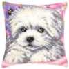 Collection D'Art Little Doggy Pillow Cover Needlepoint Kit