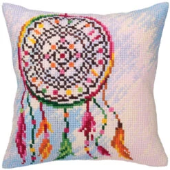 Collection D'Art Dreamcatcher Pillow Cover Needlepoint Kit