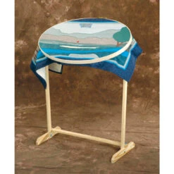 Frank Edmunds & Co. Hardwood Quilt Hoop With Stand Accessory