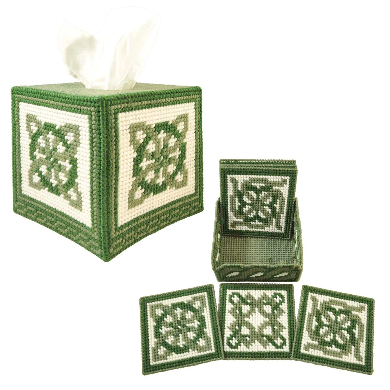 Herrschners Celtic Knot Set Plastic Canvas 3 Herrschners Celtic Knot Set Plastic Canvas