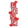 Herrschners LOVE Blocks Wall Hanging Plastic Canvas Kit -Prym Clover Shop 150094 48589.1693416454