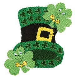 Herrschners Top Of The Morning Wall Hanging Plastic Canvas Kit