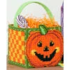 Herrschners Halloween Pumpkin Candy Basket Plastic Canvas Kit -Prym Clover Shop 170482 36157.1693417222