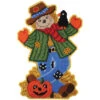 Herrschners Scarecrow Wall Hanging Plastic Canvas Kit -Prym Clover Shop 170490 57891.1693417240