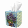 Herrschners Purple Passion Tissue Box Cover Plastic Canvas Kit -Prym Clover Shop 270192 54851.1693433283