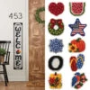 Herrschners Welcome Porch Board Wall Hanging Plastic Canvas Kit 2 Herrschners Welcome Porch Board Wall Hanging Plastic Canvas Kit -Prym Clover Shop 270269 59045.1693433399