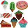 Herrschners Summer Treats Magnets Plastic Canvas Kit -Prym Clover Shop 270297 65667.1693433476