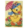 Herrschners Sunshine Duckling Wall Hanging Plastic Canvas Kit -Prym Clover Shop 270299 29882.1693433482