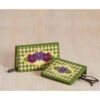 Herrschners Pansy Patch Purse Organizer Plastic Canvas Kit -Prym Clover Shop 270634 95592.1693433620