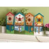 Herrschners Four Seasons Birdhouse Mantel Sitter Plastic Canvas Kit -Prym Clover Shop 270684 36149.1693433787