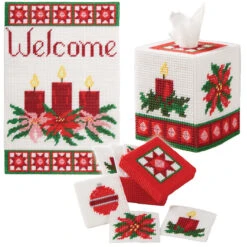 Herrschners Winter Welcome Set Plastic Canvas