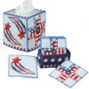 Herrschners Stars & Stripes Set Plastic Canvas -Prym Clover Shop 270729 56483.1693433900