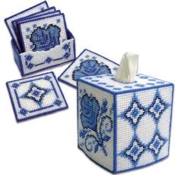 Herrschners Azure Field Set Plastic Canvas