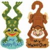 Herrschners Welcome To My Room Door Hangers Plastic Canvas Kit -Prym Clover Shop 270781 92523.1693434029