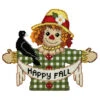 Design Works Happy Fall Scarecrow Wall Hanging Plastic Canvas Kit -Prym Clover Shop 270783 57746.1693434032