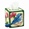 Herrschners Bluebird Happiness Tissue Box Cover Plastic Canvas Kit -Prym Clover Shop 271113 91270.1693434137
