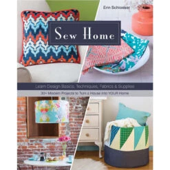 C & T Publishing Sew Home Cross-Stitch Book