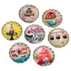 My Big Toe Designs Hello Cupcake Needle Minders Accessory -Prym Clover Shop 320574 60022.1693435643