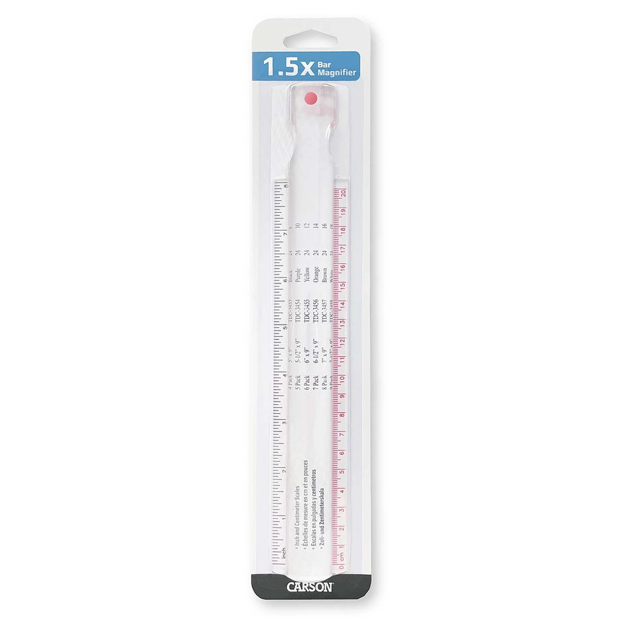 Carson Optical Bar Magnifying Ruler Accessory 4 Carson Optical Bar Magnifying Ruler Accessory - Image 2