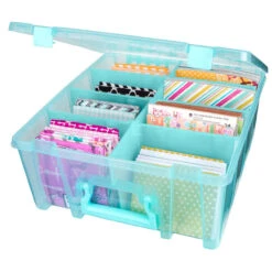 ArtBin Super Satchel Double Deep Box With Removable Dividers