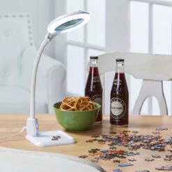 Herrschners Convertible LED Light & Magnifier -Prym Clover Shop 324308 4 21930.1693436012