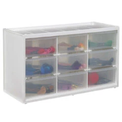 ArtBin Store-in-Drawer Stackable 9-Drawer Cabinet