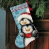 Dimensions Hugging Penguins Stocking Needlepoint Kit -Prym Clover Shop 520071 36291.1693461126