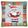 Dimensions Patterned Santa Needlepoint Kit 2 Dimensions Patterned Santa Needlepoint Kit -Prym Clover Shop 529157 45394.1693461275