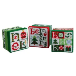 Herrschners Jingle All The Way Gift Boxes Plastic Canvas Kit -Prym Clover Shop 570565 2 77687.1693467302