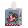 Herrschners Peppermint Swirls Tissue Box Plastic Canvas Kit -Prym Clover Shop 570569 53923.1693467313