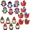 Herrschners Christmas Ornaments Set Plastic Canvas -Prym Clover Shop 570626 09209.1693467461