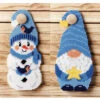 Herrschners Frosty Friend Door Hangers Plastic Canvas Kit 2 Herrschners Frosty Friend Door Hangers Plastic Canvas Kit -Prym Clover Shop 570644 61930.1693467504