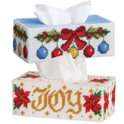 Herrschners Victorian Joy & Holiday Bough Set Plastic Canvas