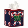 Herrschners Christmas Sweets Tissue Box Plastic Canvas Kit -Prym Clover Shop 570676 34778.1693467585