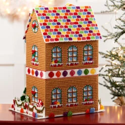 Herrschners Candy Lane Gingerbread House Plastic Canvas Kit -Prym Clover Shop 570677 2 76836.1693467589