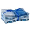 Fabric Edition, Inc. Homespun Lt. Blue Fabric Quarters Bundle Pre-Cut Fabric -Prym Clover Shop 748527 07098.1693479240