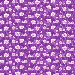 Fabric Edition, Inc. Purple Floral Fabric Quarters Bundle Pre-Cut Fabric -Prym Clover Shop 748529 3 74721.1693479246